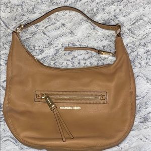 Tan Michael Kors bag